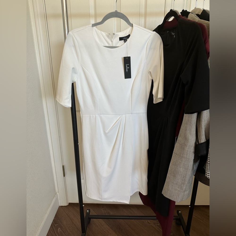 Lulus white dress